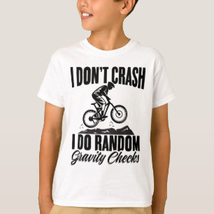 T-shirt Montée drôle de vélo de montagne Mtb de course de