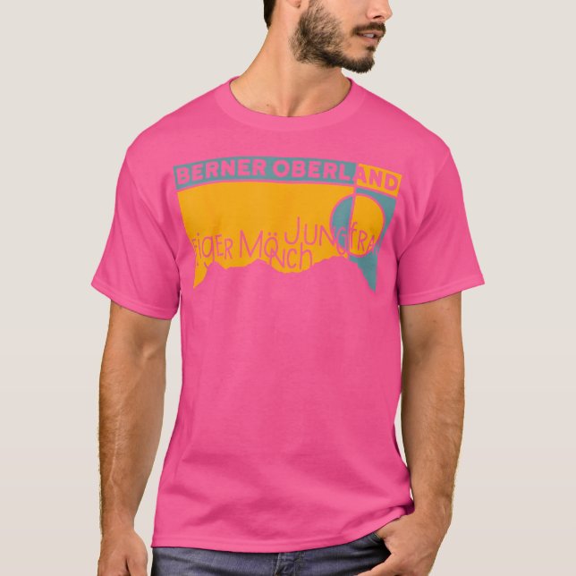 T-shirt Montée du Mont Eiger Montée du Mont Jungfrau Rando (Devant)