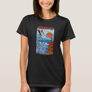 T-shirt Montée du Mont Fuji 3 776 Mètres Honshu Japon Rue