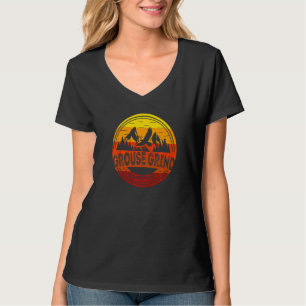 T-shirt Montée Grouse Vancouver Bc Canada Sentier De Rando