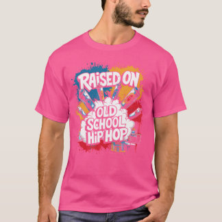 T-shirt Montée Sur Le Graff De Cassette Des Hip hop De L'A
