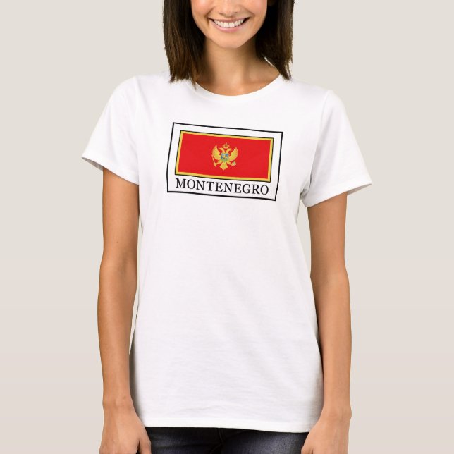 T-shirt Monténégro (Devant)
