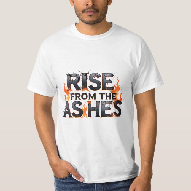 T-shirt Monter Des Cendres (Devant)