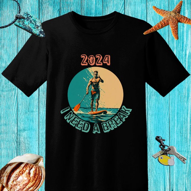 T-shirt Monter les vagues : Sup paddle board surf édition (Créateur téléchargé)