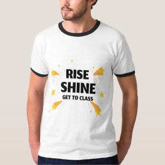T-shirt Monter Shine Obtenir À L'École De Classe Début
