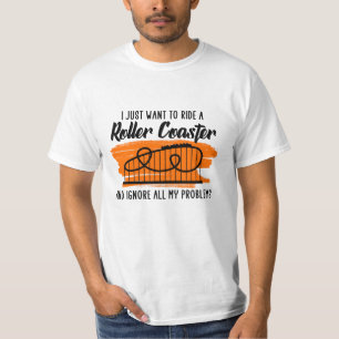 T-shirt monter un dessous de verre à rouleaux