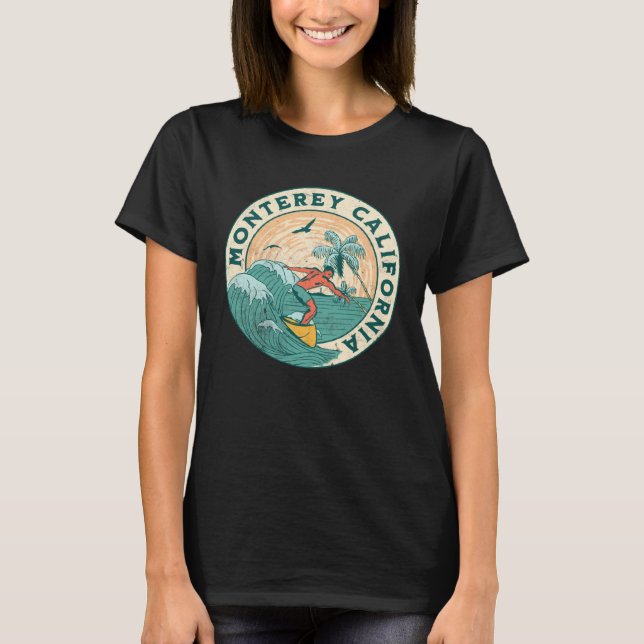T-shirt Monterey California  2 (Devant)