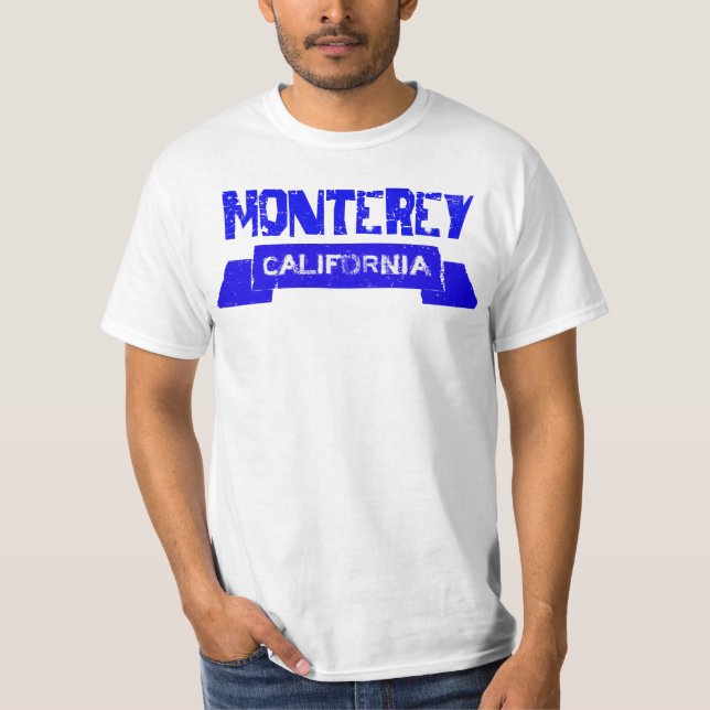 T-shirt Monterey, Californie (Devant)