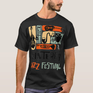 T-shirt Monterey Jazz Festival Instrument Collage