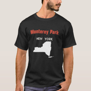 T-shirt Monterey Park New York USA State America Travel Ne