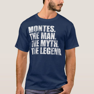 T-shirt MontesMontes Nom de famille Montes nom de famille