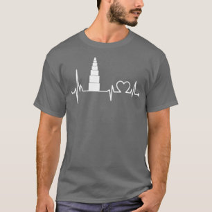 T-SHIRT MONTESSORI HEARTBEAT WHITE