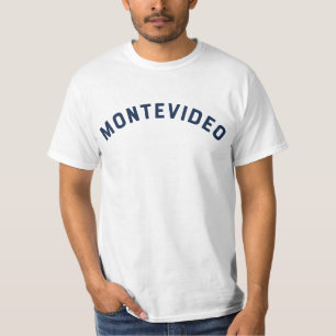 T-shirt Montevideo, Uruguay Arc Vintage