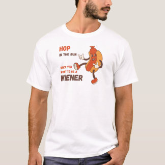 T-shirt Montez dans le petit car vous voulez être un Wiene