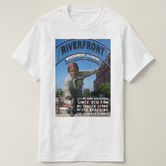 T-shirt Montgomery Alabama Slamma Harriet Tubman (Design devant)