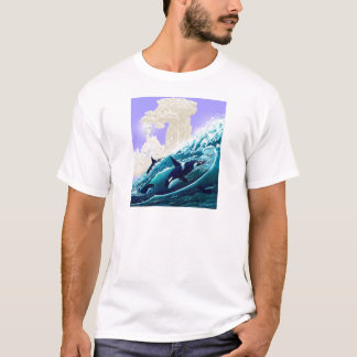 T-shirt Montre de baleine