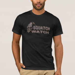 T-shirt Montre de Squatch - Sasquatch frais font face