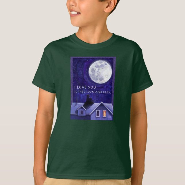 T-shirt Montre Lune (Devant)