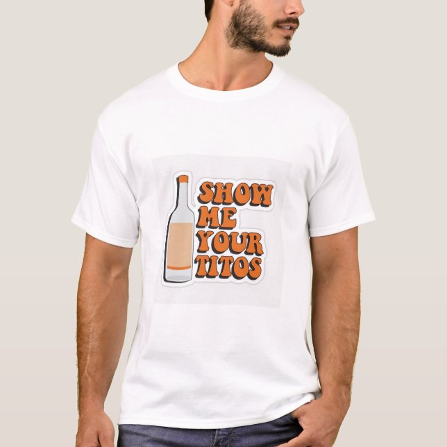 T-shirt Montre-moi ta chemise de tisanes (Devant)