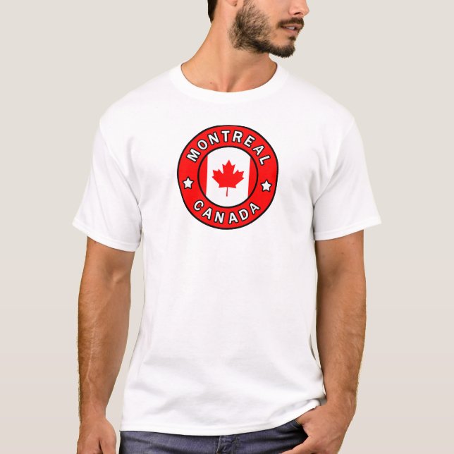T-shirt Montréal Canada (Devant)