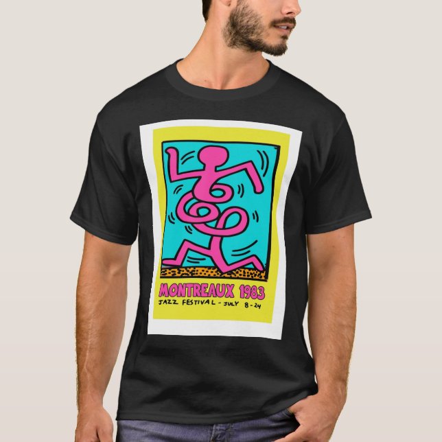 T-shirt Montreux Jazz Festival 1983 Poster (Devant)