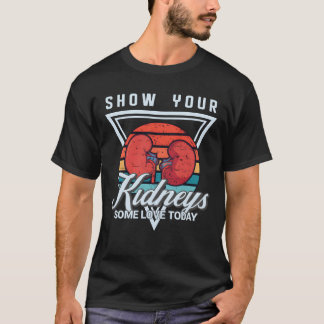 T-shirt Montrez à vos reins un peu d'amour aujourd'hui fam
