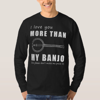 T-shirt Montrez votre amour avec Humour - Je vous aime plu