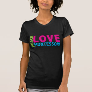 T-shirt Montrez votre amour de Montessori avec cette