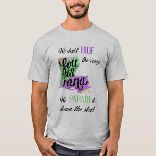 T-shirt Montrez votre fou avec notre plaisir que le t-shir