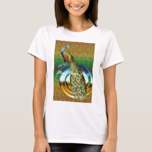 T-shirt Montrez votre style - Couleurs du paon - Art pour 