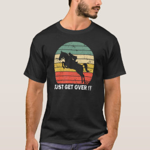 T-shirt Montrez-Vous L'Equitation Équestre De Sauts