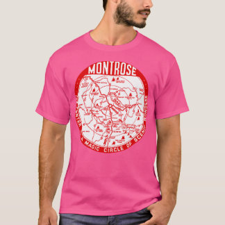 T-shirt Montrose Colorado des années 1940