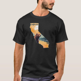 T-shirt Monts Ours de Californie