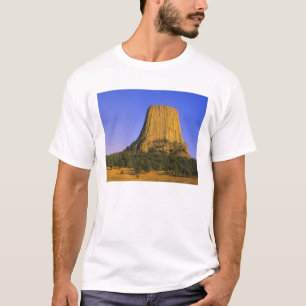 T-shirt Monument national de Devils Tower dans le Wyoming