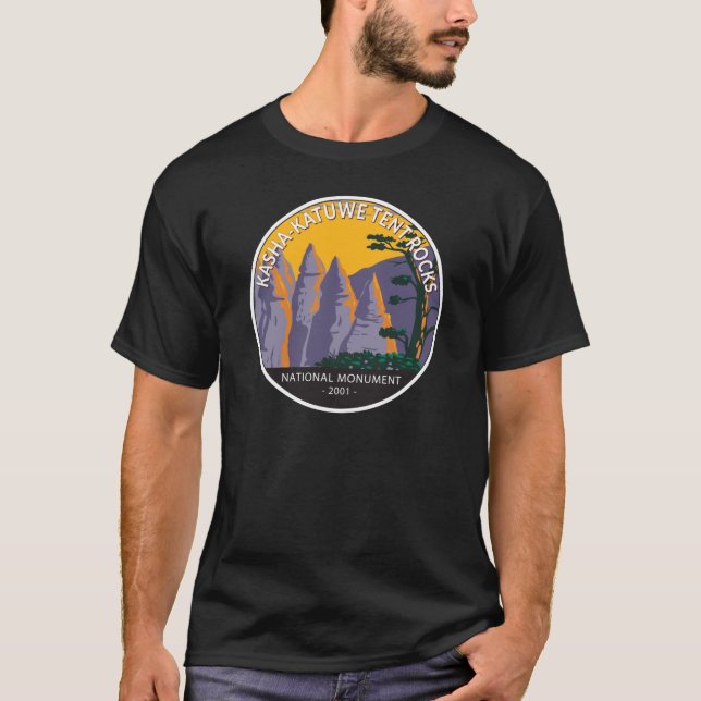 T-shirt Monument national de Kasha - Katuwe Tent Rocks (Devant)
