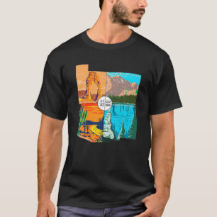 T-shirt Monument National Des Quatre Coins Avec Parcs Nati