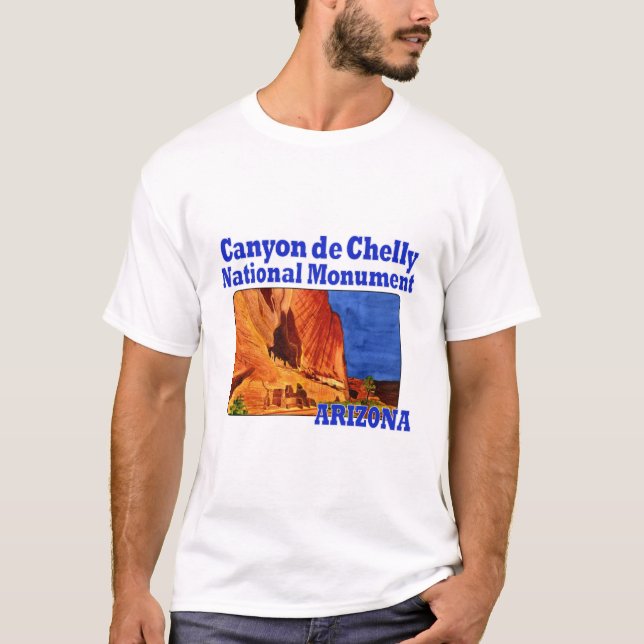 T-shirt Monument national du Canyon de Chelly, Arizona (Devant)