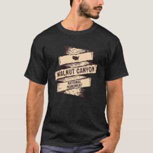 T-shirt Monument National du Canyon de Noyer Arizona Vacan