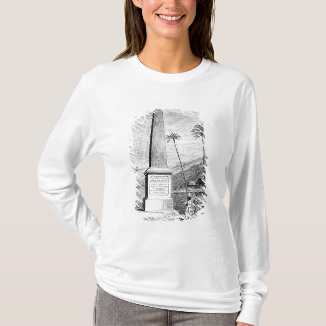 T-shirt Monument pour captain James Cook (Devant)