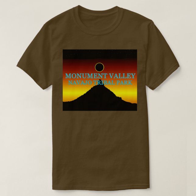 T-shirt Monument Valley travail B (Design devant)
