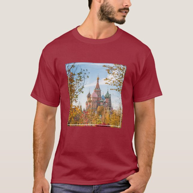 T-shirt Monuments | St. Basil's Cathedral Moscow (Devant)