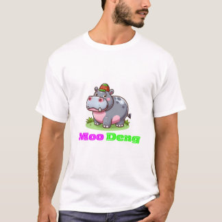 T-shirt Moo Deng (Hippo thaï)
