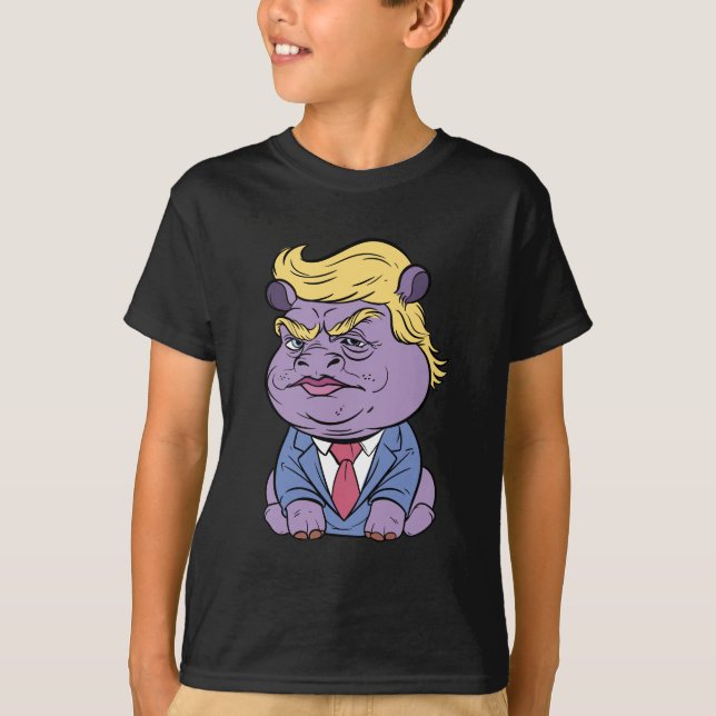 T-shirt Moo Deng Pour Les Chemises Trump, Donald Trump 202 (Devant)