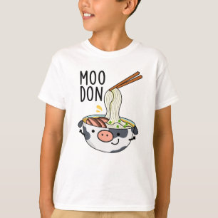 T-shirt Moo-don Funny Udon Pun