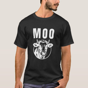 T-shirt Moo Je suis une ferme de vache amusante