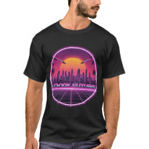 Moody Future Retro Sunset Tee