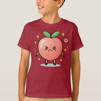 T-shirt Moody Peach Kids