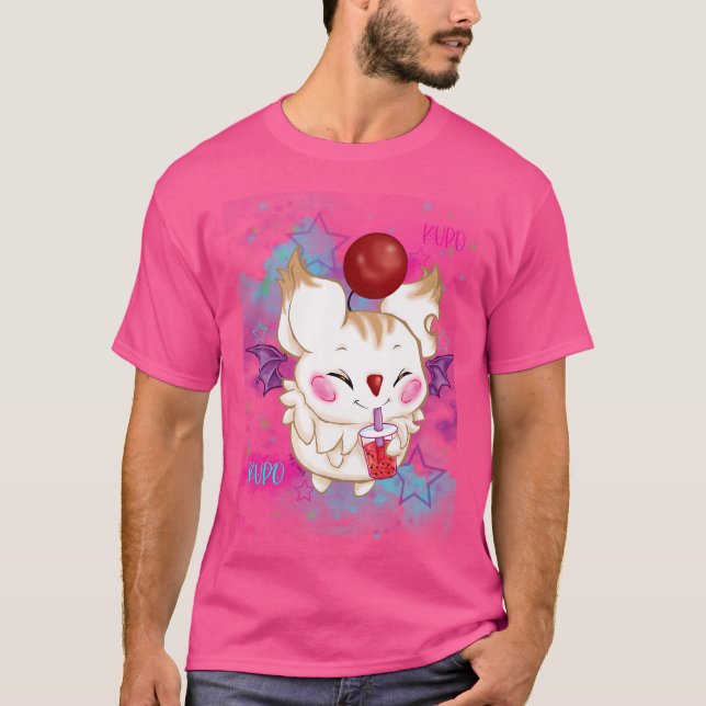 T-shirt Moogle - Bubble Tea (Devant)
