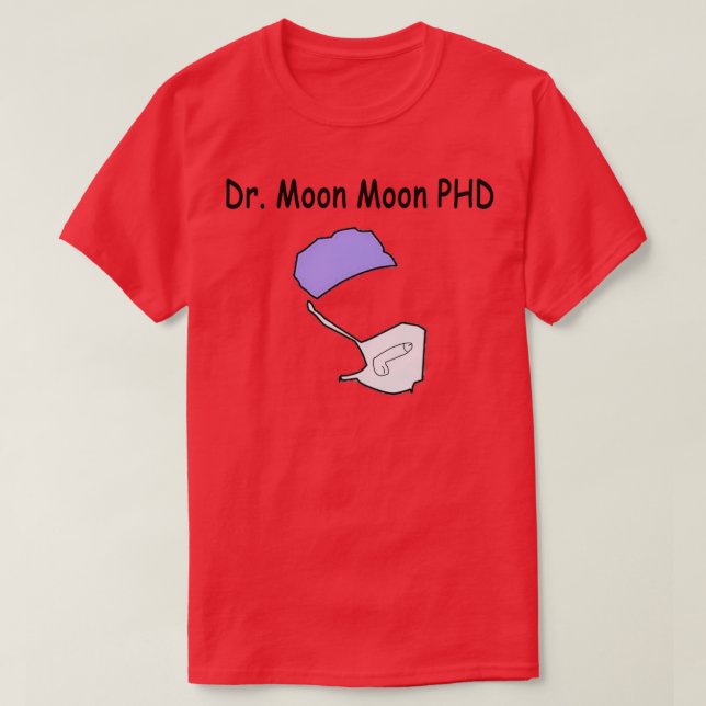 T-shirt Moon Moon PHD (Design devant)