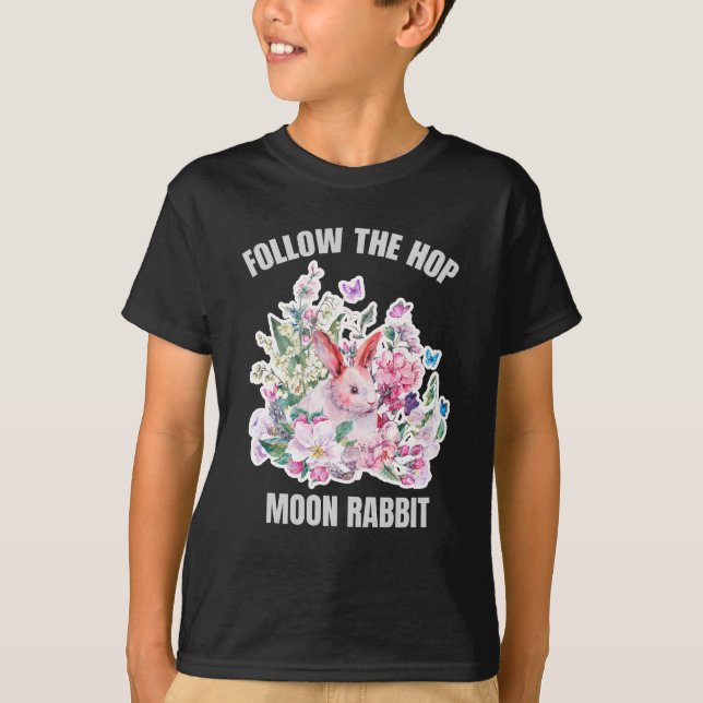 T-shirt Moon Rabbit  (Devant)